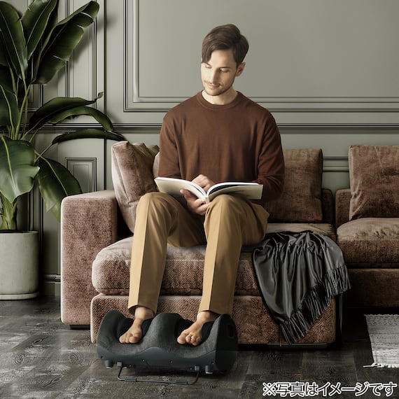 フットマッサージャーハサミモミ(ダークグレー) 3枚目画像