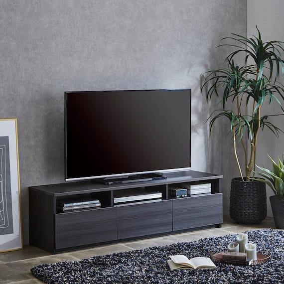 スタンダードテレビ台 (150 BK) 1枚目画像