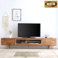 アカシア材テレビボード【期間限定価格:11/27~1/5まで】