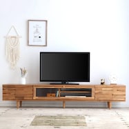 アカシア材テレビボード