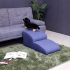 引っかきキズに強いドッグステップ2段 (ブルー) 1枚目画像