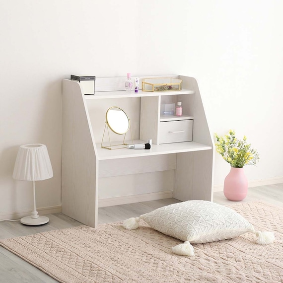 背板の色がお好みで選べる省スペースなローデスク(WHGY) 1枚目画像