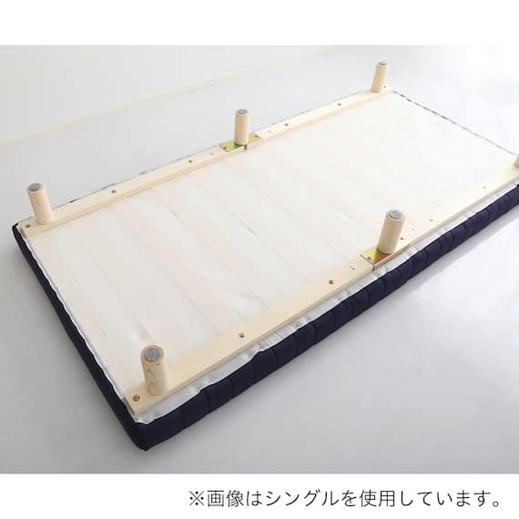 高反発ウレタン脚付きマットレス セミシングル(NV) 14枚目画像