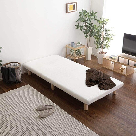 高反発ウレタン脚付きマットレス シングル(WH) 1枚目画像