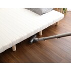 高反発ウレタン脚付きマットレス シングル(WH) 3枚目画像