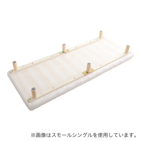 高反発ウレタン脚付きマットレス シングル(WH) 17枚目画像