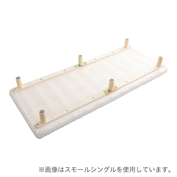 高反発ウレタン脚付きマットレス シングル(WH) 17枚目画像
