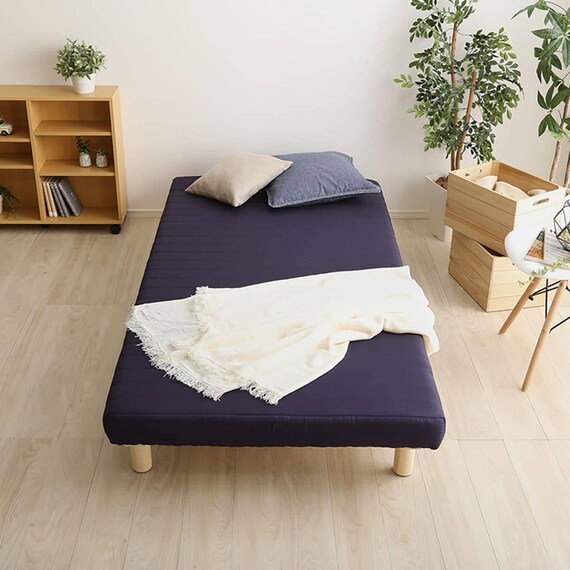 高反発ウレタン脚付きマットレス シングル(NV) 1枚目画像