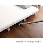 高反発ウレタン脚付きマットレス セミダブル(BR) 4枚目画像