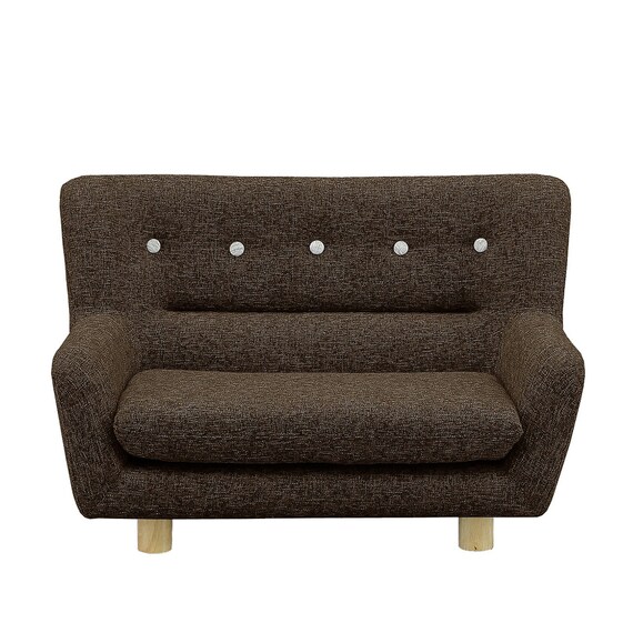 お子様やペットにフィットするソファ (DBR) 2枚目画像