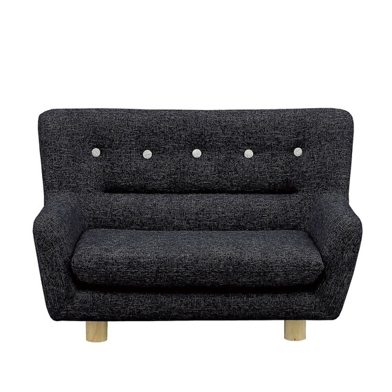 お子様やペットにフィットするソファ (BK) 2枚目画像