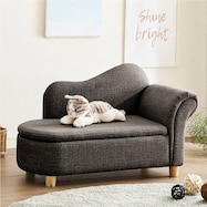 引っかきキズに強い収納庫付きペットソファ