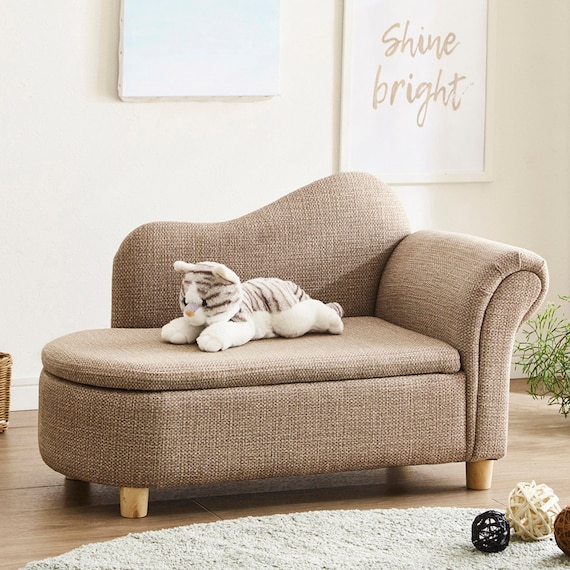 引っかきキズに強い収納庫付きペットソファ (BE) 1枚目画像