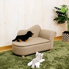 引っかきキズに強い収納庫付きペットソファ (BE) 3枚目画像