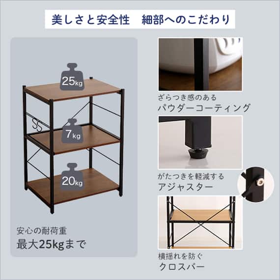 ヴィンテージスリムレンジ台 (WAL) 8枚目画像