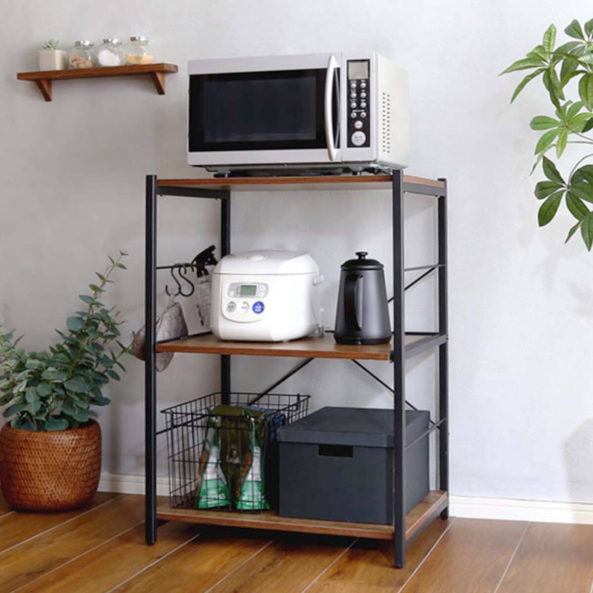 ヴィンテージスリムレンジ台 (WAL) | ニトリネット【公式】 家具