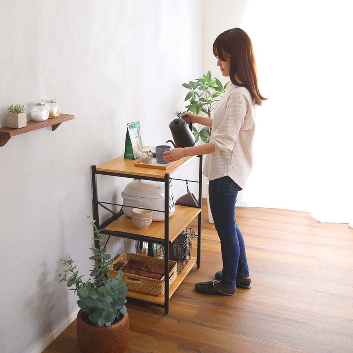 ヴィンテージスリムレンジ台 (SBO)通販 | ニトリネット【公式】 家具
