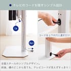 八角テレビスタンド ロータイプ (OTG GR) 5枚目画像