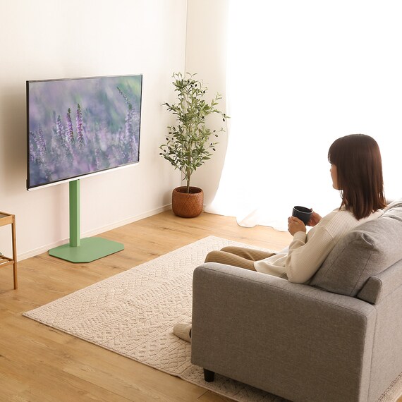 八角テレビスタンド ロータイプ (OTG GR) 15枚目画像