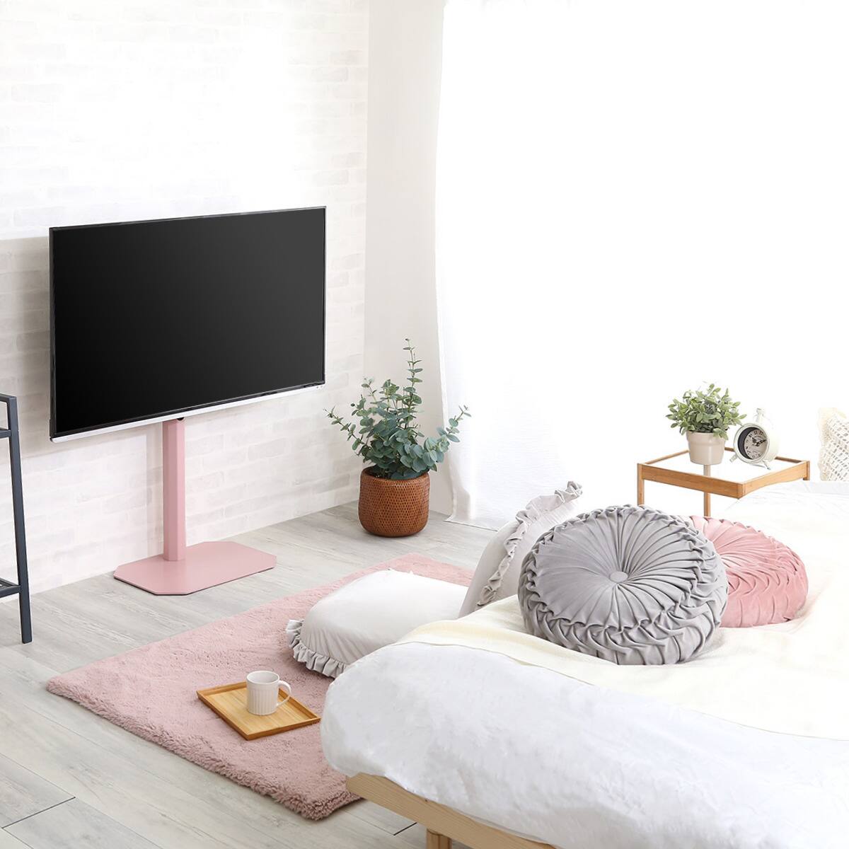 八角テレビスタンド ロータイプ (OTG PI) | ニトリネット【公式】 家具