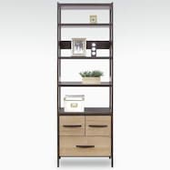 シンプル木目調デザインマルチサイドボード60cm