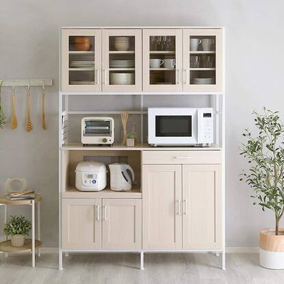 最短翌日出荷】北欧風キッチンボード18120（WH）通販 | ニトリネット  