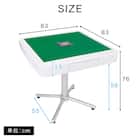 全自動麻雀卓 AMOS JP2 十字脚セット(座卓兼用)30ミリ(WH) 2枚目画像