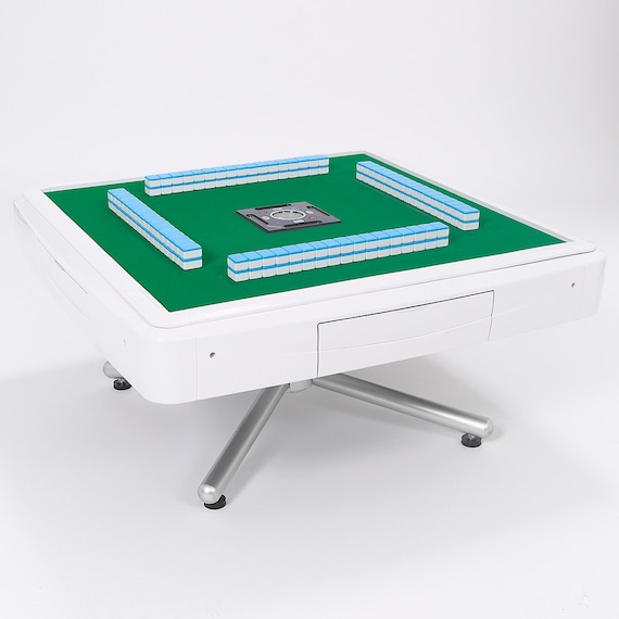 全自動麻雀卓 AMOS JP2 十字脚セット(座卓兼用)30ミリ(WH) 8枚目画像