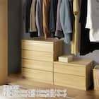 選べるチェスト70 5段 (奥行44cm OAK) 8枚目画像