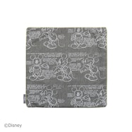 ミッキーマウスクッションカバー(ダークグレー 45×45cm)