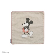 ミッキーマウスクッションカバー(ベージュ バック 45×45cm)