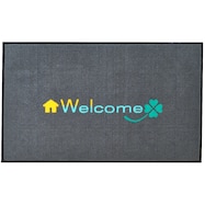 マイホームスタイルマット(ウェルカムクローバー)