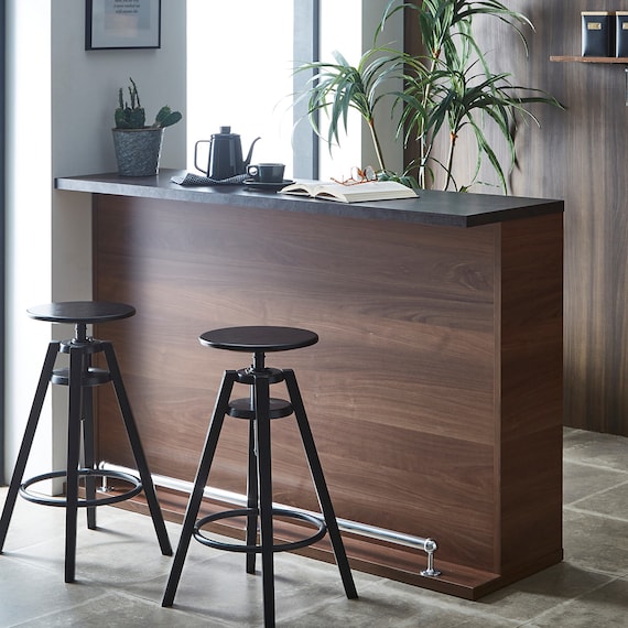 組み合わせバーカウンター (幅150cm BR) 2枚目画像