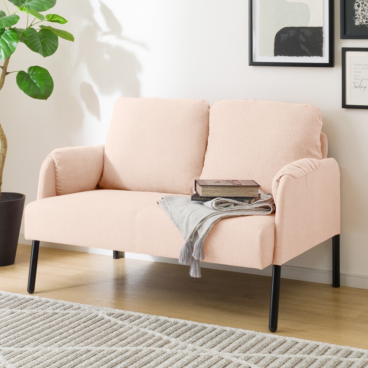 コンパクトソファ 布張りタイプ (15120 PI) | ニトリネット【公式