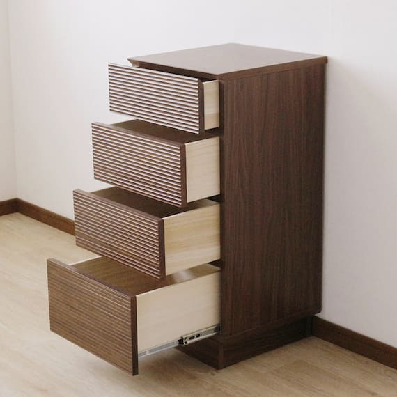 天然木サイドチェスト40(WAL) 2枚目画像