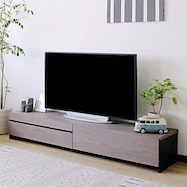 天然素材テレビボード