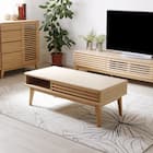 木の温もりが漂う センターテーブル (幅100cm NA) 5枚目画像