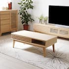 木の温もりが漂う センターテーブル (幅100cm NA) 6枚目画像