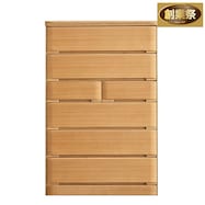 タモ突板ハイチェスト【期間限定価格:11/27~1/5まで】