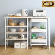 さわやかなごみ箱上キッチンカウンター (幅120cm WOK)【期間限定価格:11/28~1/5まで】