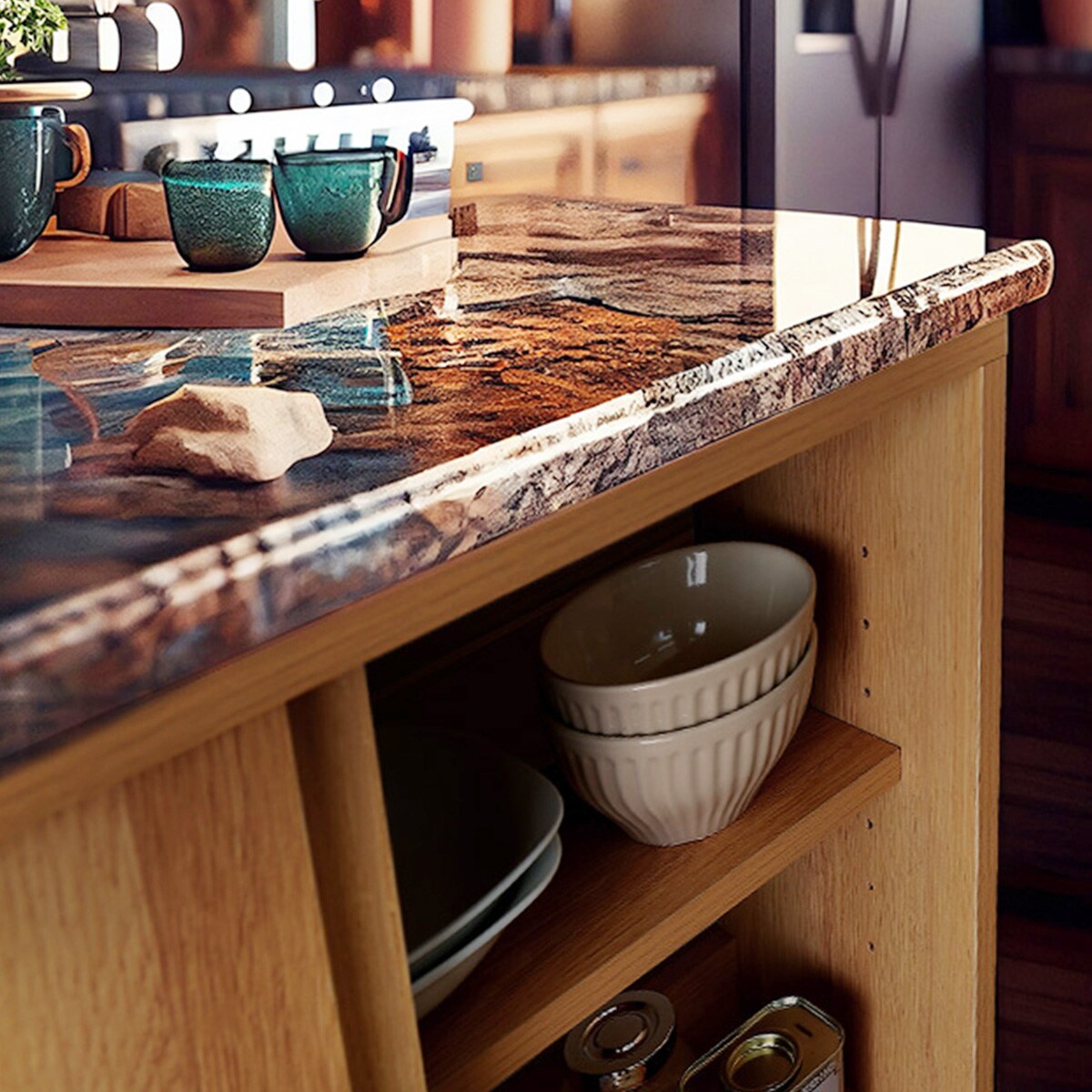 ヴィンテージカウンター下引き戸収納（9015 NA） | ニトリネット【公式