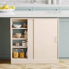 さわやかなカウンター下引き戸収納（9020 WOK） 1枚目画像