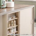 さわやかなカウンター下引き戸収納（9020 WOK） 6枚目画像