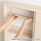 さわやかなカウンター下引き戸収納（9020 WOK） 9枚目画像