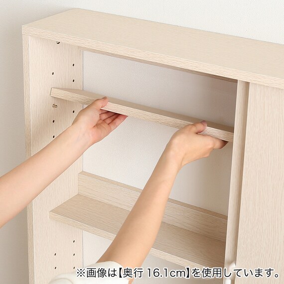 さわやかなカウンター下引き戸収納（9020 WOK） 9枚目画像