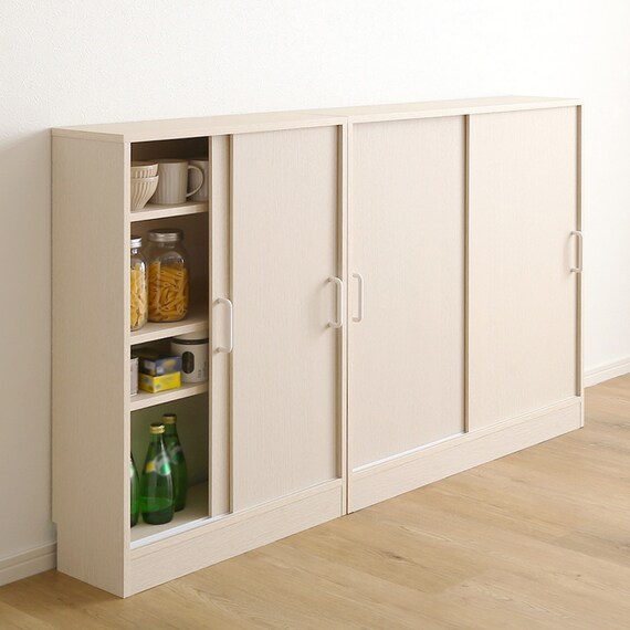 さわやかなカウンター下引き戸収納（9020 WOK） 17枚目画像