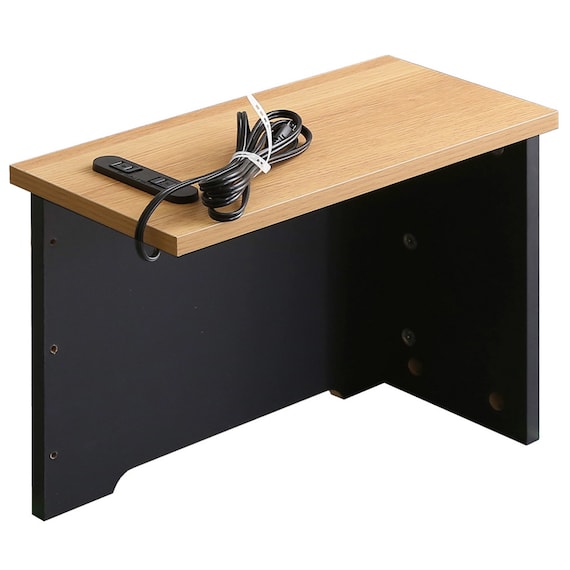 ルーターボックス(小 ナチュラル/ブラック) 7枚目画像