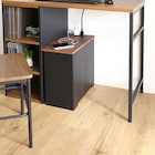 ルーターボックス(大 ウォールナット/ブラック) 3枚目画像