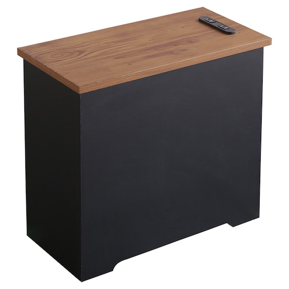 ルーターボックス(大 ウォールナット/ブラック) 7枚目画像