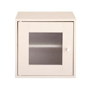 キューブラック ガラス扉